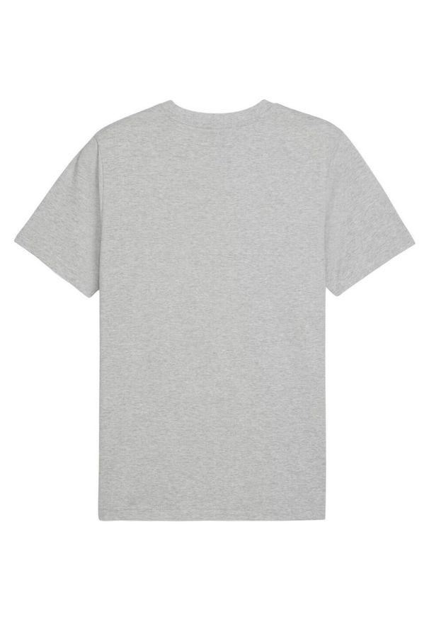 Puma - T-shirt Męski ESS Elevated. Kolor: szary. Sport: turystyka piesza