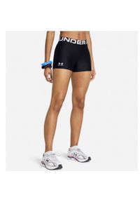 Krótkie Szorty Under Armour Ua Hg Authentics Damskie. Kolor: czarny, biały, wielokolorowy. Materiał: elastan, poliester. Długość: krótkie. Sport: bieganie