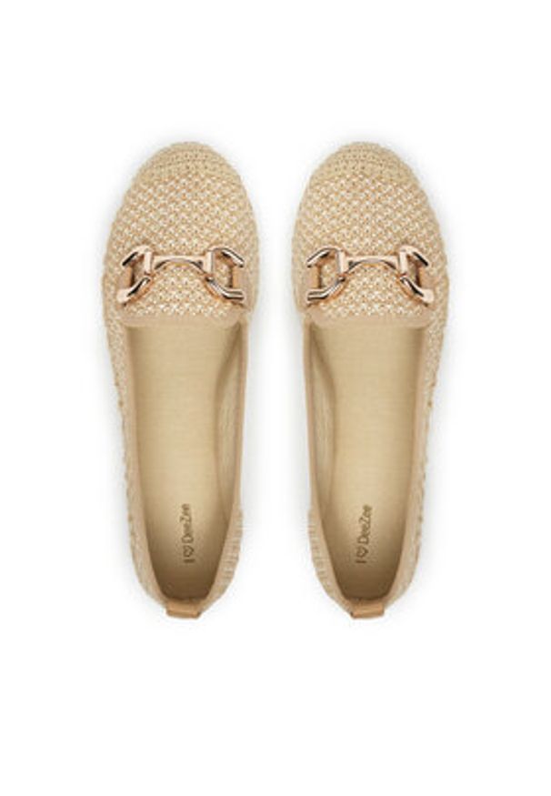 DeeZee Espadryle JSZ0325-1 Beżowy. Kolor: beżowy