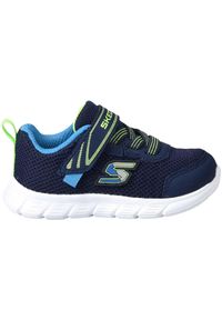 skechers - Obuwie Sportowe Dziecięce Skechers Comfy Fle. Okazja: na co dzień. Kolor: wielokolorowy, niebieski, zielony. Materiał: syntetyk #1