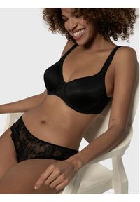 Dorina Biustonosz z fiszbiną Lindsay D1032A Czarny. Kolor: czarny. Materiał: syntetyk #3