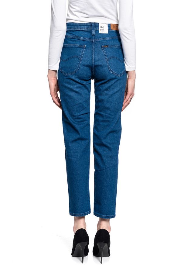 Lee - LEE REGURAL STRAIGHT CAROL DAMSKIE SPODNIE JEANSOWE DARK WORN L30ULTHF 112106767