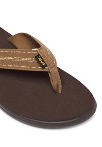 Teva Japonki Voya Flip 1019050 Brązowy. Kolor: brązowy. Materiał: materiał #4