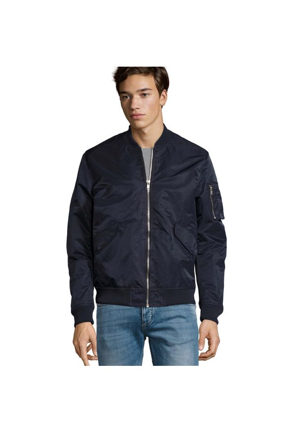 SOL'S - Kurtka Rebel Dla Dorosłych Unisex. Kolor: niebieski