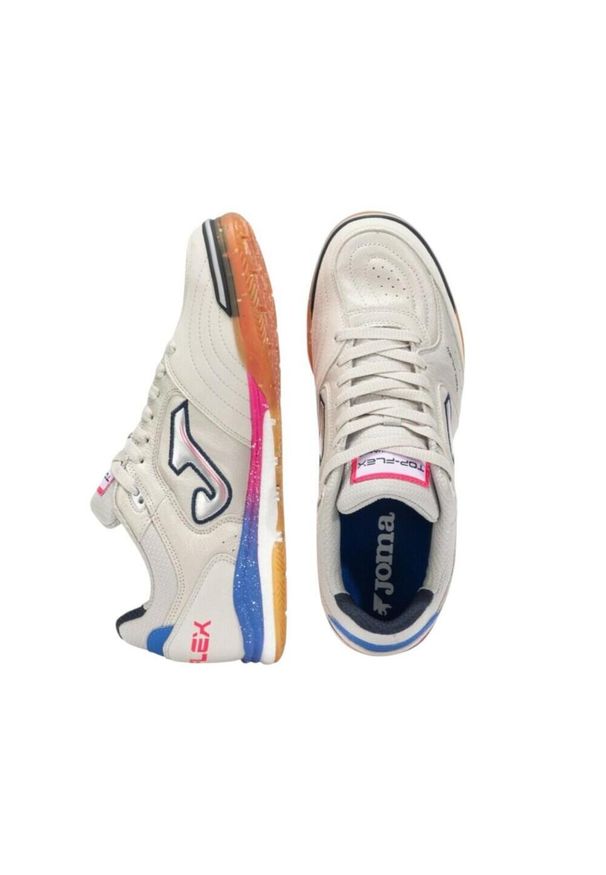 Buty piłkarskie męskie Joma Top Flex Rebound IN. Kolor: biały. Sport: piłka nożna