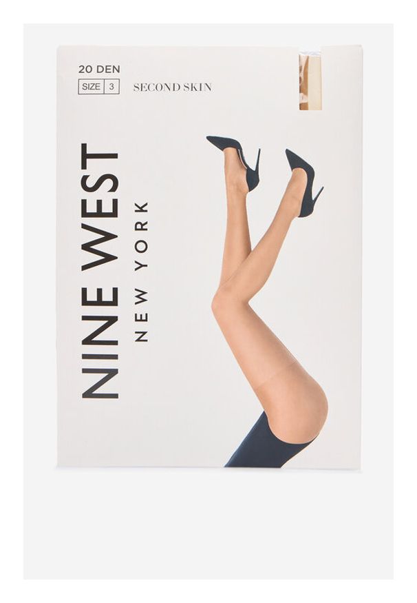 Nine West Rajstopy CEO-9WB-005-AW25 Beżowy. Kolor: beżowy. Materiał: poliamid, materiał