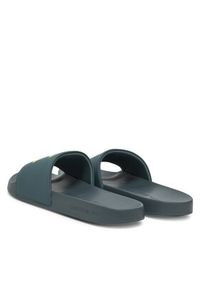 Calvin Klein Jeans Klapki Slide Jelly Mono Pu YM0YM01281 Zielony. Kolor: zielony. Materiał: skóra #3