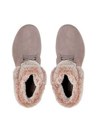 skechers - Skechers Botki On-The-Go Joy Plush Dreams 144042/DKTP Różowy. Kolor: różowy. Materiał: materiał #3