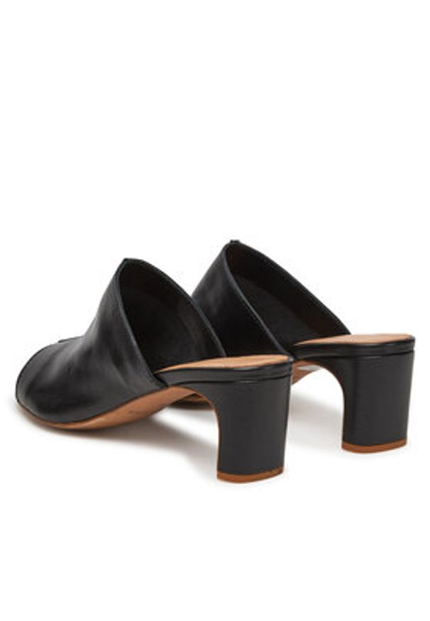 BALAGAN - Balagan Klapki Ginaa Czarny. Kolor: czarny. Materiał: skóra