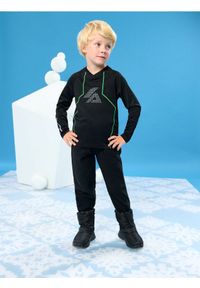 Sinsay - Polarowe spodnie sportowe Active - czarny. Kolor: czarny. Materiał: polar. Styl: sportowy