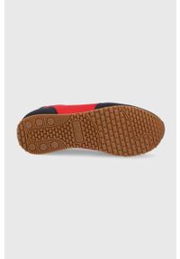 Lee Cooper buty kolor czerwony. Nosek buta: okrągły. Zapięcie: sznurówki. Kolor: czerwony. Materiał: guma