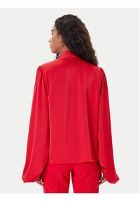 Rinascimento Bluzka CFC0126202003 Czerwony Loose Fit. Kolor: czerwony. Materiał: satyna #4