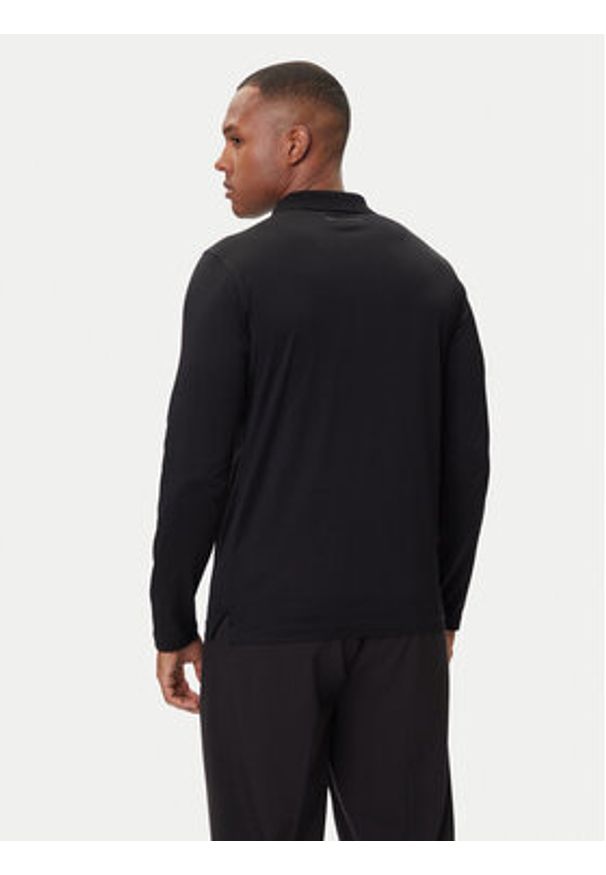 Karl Lagerfeld - KARL LAGERFELD Polo 745000 554200 Czarny Regular Fit. Typ kołnierza: polo. Kolor: czarny. Materiał: bawełna