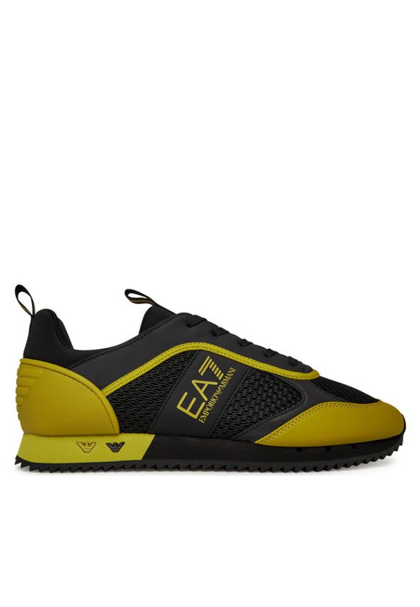 EA7 Emporio Armani Sneakersy X8X027 XK050 D187 Czarny. Kolor: czarny. Materiał: materiał