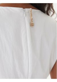 Fracomina Sukienka wieczorowa FQ26SD3009W83101 Biały Regular Fit. Kolor: biały. Materiał: syntetyk. Styl: wizytowy #2