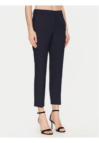Marella Chinosy Nicosia 2513131031 Granatowy Slim Fit. Kolor: niebieski. Materiał: syntetyk #1