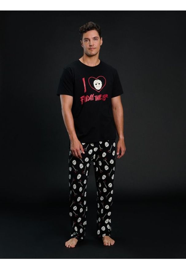 Sinsay - Piżama dwuczęściowa Friday the 13th - wielobarwny