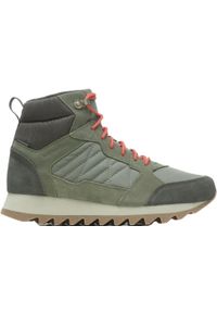 Buty trekkingowe Męskie Merrell Alpine Sneaker 2 Mid Polar Waterproof. Kolor: zielony. Materiał: polar