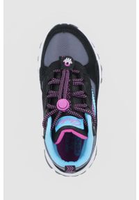 skechers - Skechers Buty dziecięce kolor czarny. Nosek buta: okrągły. Kolor: czarny. Materiał: guma. Szerokość cholewki: normalna #2