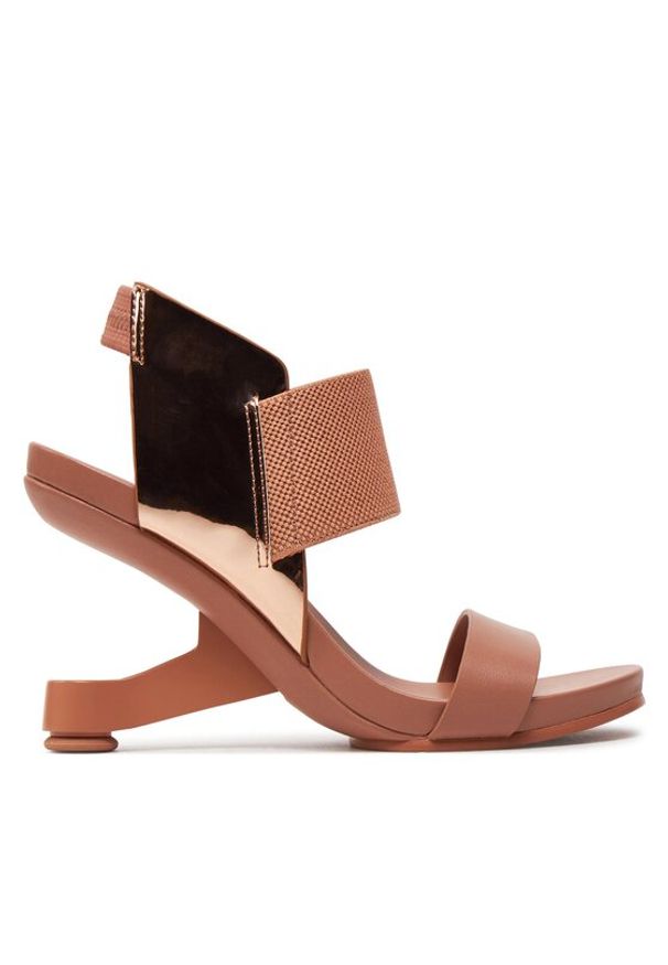 United Nude Sandały Eamz Raiko 1020322213 Różowe złoto. Kolor: wielokolorowy, różowy, złoty. Materiał: skóra