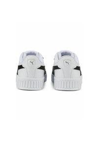 Buty do chodzenia damskie Puma Carina 2.0. Okazja: na plażę. Kolor: biały, wielokolorowy, czarny, szary. Materiał: materiał, syntetyk. Sezon: lato. Sport: turystyka piesza
