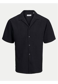 Jack & Jones - Jack&Jones Koszula Massimo 12269640 Czarny Relaxed Fit. Kolor: czarny. Materiał: syntetyk #5