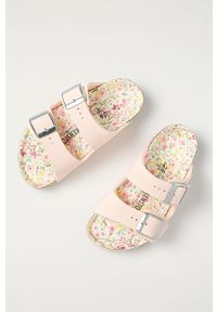 Birkenstock - Klapki dziecięce Arizona. Kolor: różowy. Materiał: materiał, guma #2