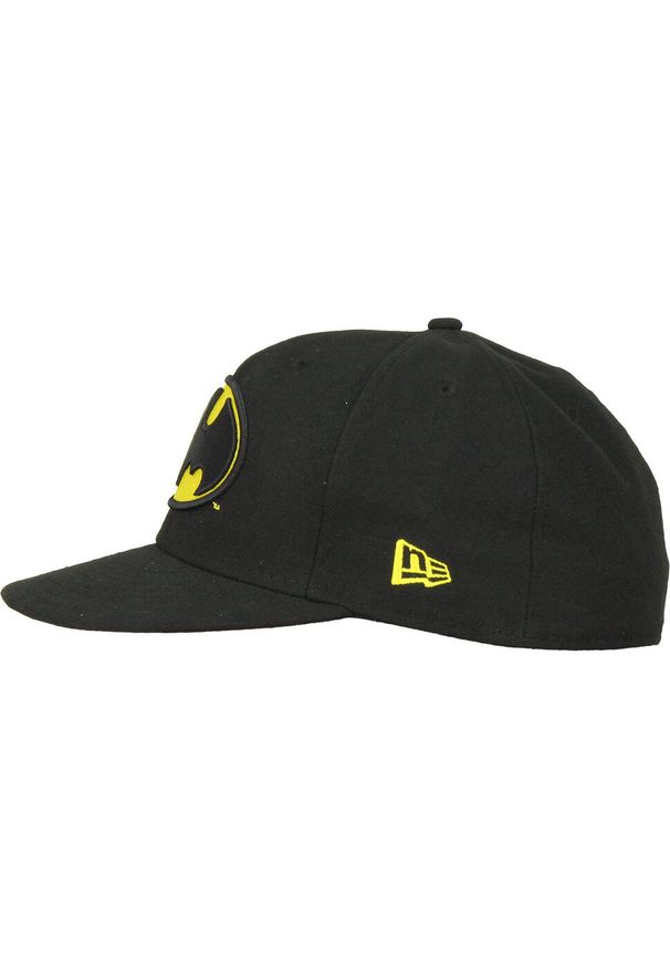 Czapka New Era Character Basic Batman, Dla obu płci. Kolor: czarny. Materiał: materiał, bawełna. Wzór: motyw z bajki. Styl: casual