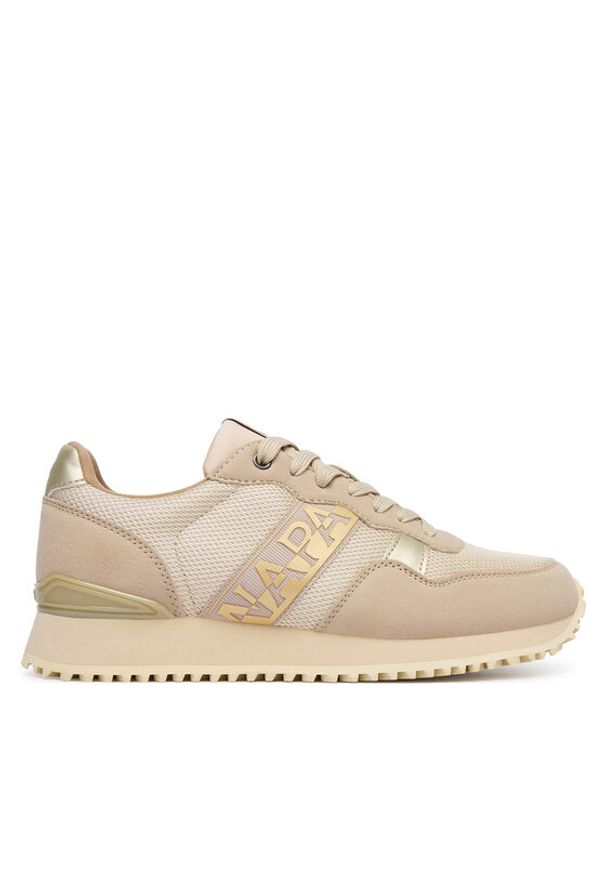 Napapijri Sneakersy NP0A8A6C Beżowy. Kolor: beżowy. Materiał: skóra