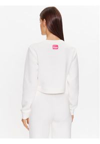 Guess Bluza V3YQ02 K7UW2 Biały Oversize. Kolor: biały. Materiał: wiskoza #3