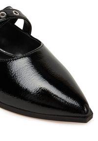 Buffalo Baleriny Marly Cross 1621026 Czarny. Kolor: czarny. Materiał: skóra #4