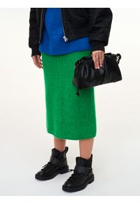 Kazar - Czarne trzewiki damskie. Okazja: na spacer. Zapięcie: pasek. Kolor: czarny. Materiał: tkanina, skóra. Szerokość cholewki: normalna. Sezon: jesień, zima #2