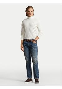 Polo Ralph Lauren Golf 710760126002 Écru Regular Fit. Typ kołnierza: golf, polo. Materiał: bawełna #7