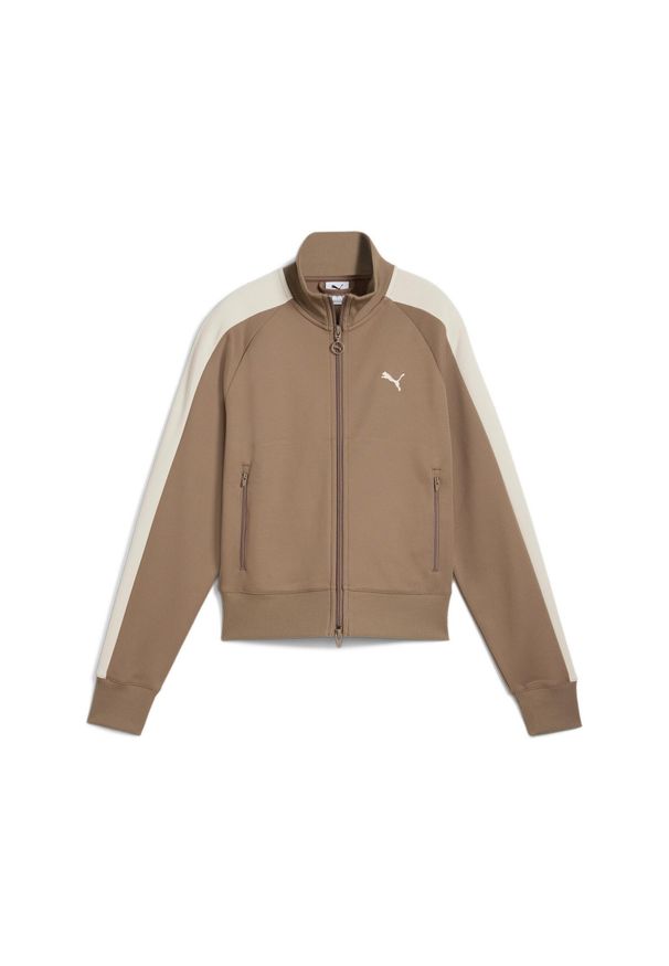 Puma Bluza T7 Always On Short 62979693. Kolor: brązowy