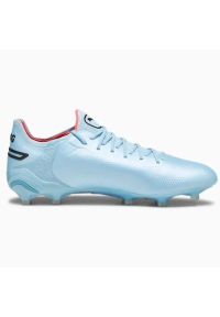 Buty piłkarskie Puma King Ultimate FG/AG M 107563-02 srebrny odcienie szarości. Kolor: srebrny. Materiał: skóra, guma. Szerokość cholewki: normalna. Sezon: jesień. Sport: piłka nożna #5