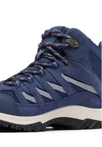 columbia - Columbia Trekkingi Crestwood Mid Waterproof 2099861 Niebieski. Kolor: niebieski. Materiał: materiał #3