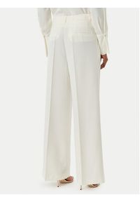 Rinascimento Spodnie palazzo CFC0123671003 Écru Regular Fit. Kolor: kremowy. Materiał: syntetyk #3