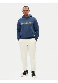 Pepe Jeans Bluza Dylan PM582755 Niebieski Regular Fit. Kolor: niebieski. Materiał: bawełna, syntetyk #4