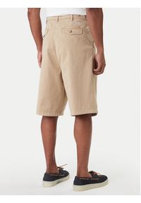 Guess Jeans Szorty materiałowe M6GD40 WGCV1 Beżowy Regular Fit. Kolor: beżowy. Materiał: bawełna #5