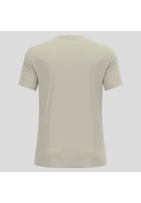 Koszulka z krótkim rękawem trekkingowa męska Odlo T-shirt F-DRY. Kolor: biały. Długość rękawa: krótki rękaw. Długość: krótkie