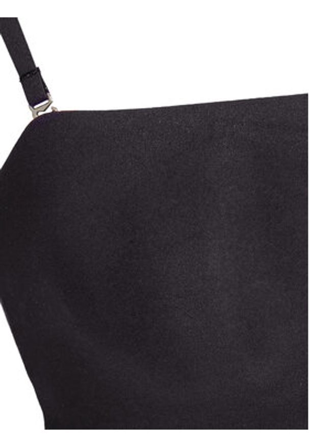 Hunkemöller Biustonosz top Smooth 206769 Czarny. Kolor: czarny. Materiał: syntetyk