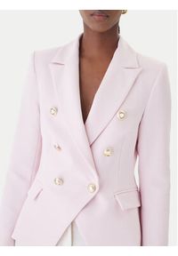 Rinascimento Marynarka CFC0128639003 Różowy Regular Fit. Kolor: różowy. Materiał: syntetyk #3