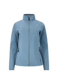 Softshell damski Whistler Lango. Kolor: niebieski. Materiał: softshell. Sport: turystyka piesza, fitness #1