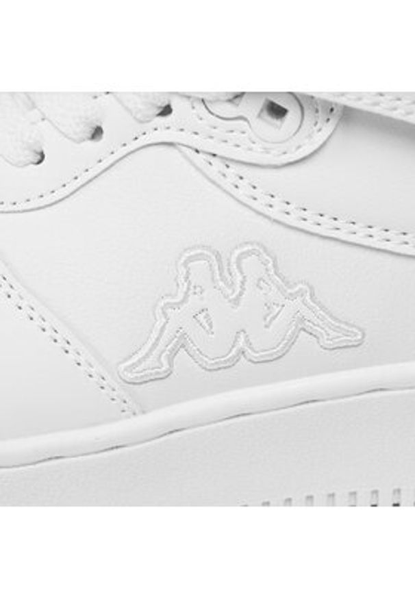 Kappa Sneakersy 35164DW Biały. Kolor: biały. Materiał: skóra