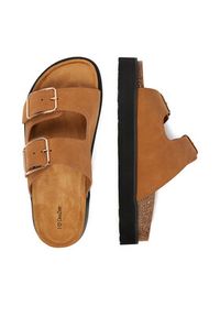 DeeZee Klapki CEO-LB-P2181 Brązowy. Kolor: brązowy. Materiał: skóra #5