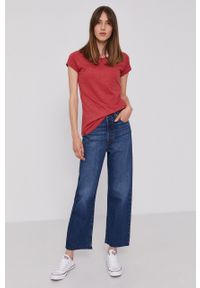 Levi's® - Levi's jeansy Ribcage damskie high waist. Okazja: na spotkanie biznesowe. Stan: podwyższony. Kolor: niebieski. Styl: biznesowy #3