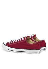 Converse Trampki Chuck Taylor All Star OX M9691 M Bordowy. Kolor: czerwony. Materiał: materiał #4