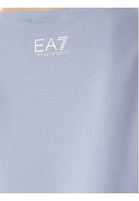 EA7 Emporio Armani T-Shirt 7W000978 AF10373 U9309 Niebieski Regular Fit. Kolor: niebieski. Materiał: bawełna #5