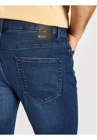 Only & Sons Szorty jeansowe Ply 22018582 Granatowy Regular Fit. Kolor: niebieski. Materiał: jeans, bawełna