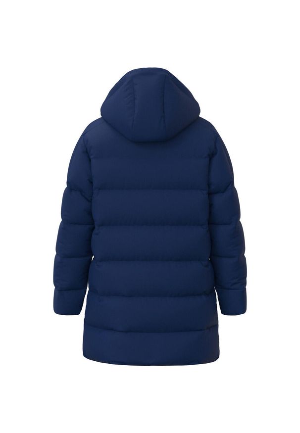 ERIMA - Długa kurtka puchowa Erima. Kolor: niebieski. Materiał: puch. Długość: długie